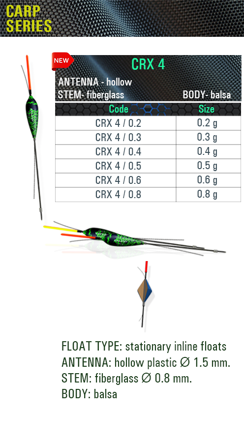 crx 4 inline sf, sensor, crx 4, sensor floats, sensor team, 釣り山車, rybárske plaváky, Fëscherei schwëmmt, carrosses de pesca, veiði fljóta, snámh iascaireachta, צף דיג, риболовни плувки, fishing floats, iasgach ag iasgach, fiske flyter, rybářské plováky, ribolov pluta, flotteurs de pêche, kalastus kelluu, horgász úszók, риболовецькі поплавки, balıkçılık yüzer, ribiški plovec, поплавки, plute de pescuit, visdobbers, fiske flyter, Fischen schwimmt, flotadores de pesca, spławiki, bóias de pesca, αλιεία επιπλέει, galleggianti da pesca, flotteurs de pêche balsa, floats, inline, posen, flotteur, carp, rohacell