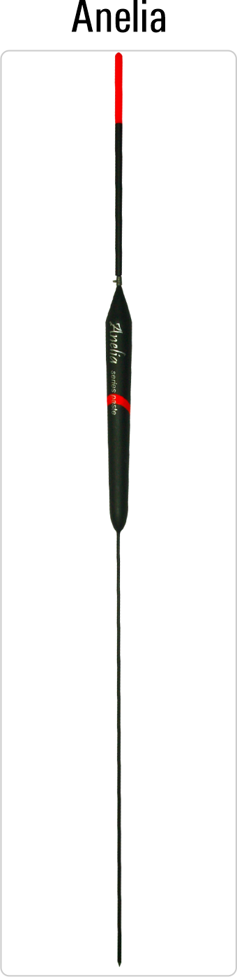 Anelia carp fishing float with hollow plastic antenna and fiberglass stem, perfect for paste bait fishing